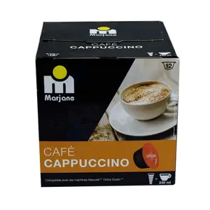 Capsules de café cappuccino x12 pièces Dolce Gusto 192g - MARJANE