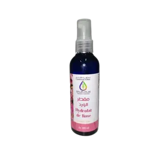 Hydrolat rose de damas spray en flacon en verre 100ml - COOPÉRATIVE ALIKLIL