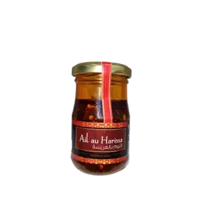 Ail au harissa pot en verre 80g - DAR TOUMA
