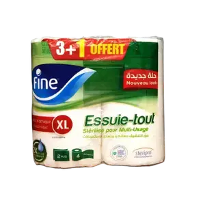Essuie tout stérilisé pour multiusage XL 3+1 gratuit - FINE