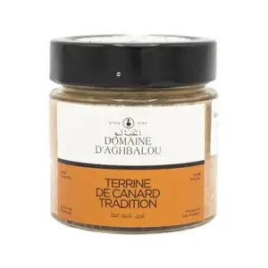 Terrine de canard traiteur 160g - DOMAINE D'AGHBALOU