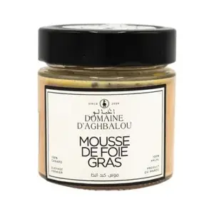 Mousse de foie gras tradition 160g - DOMAINE D'AGHBALOU