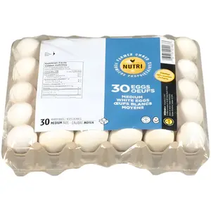 Œufs calibre M Plateau Nutri-Oeuf 30 unités
