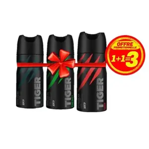 Lot Trio Tiger 150Ml (Shadow + Savana+Energy) - TIGGER