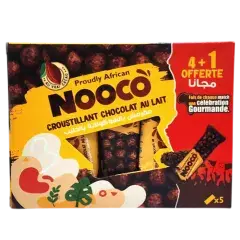 Barres croustillantes 5x18g - NOOCO