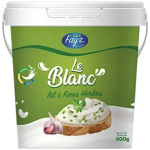 Fromage blanc à l’ail et aux fines herbes 900g - FAYZ