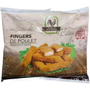 Fingers de poulet panés - LES DÉLICES DE LA FERMIÈRE