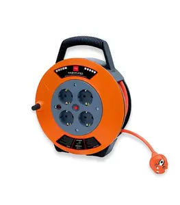 Enrouleur de cable 4 prises 10M IP20