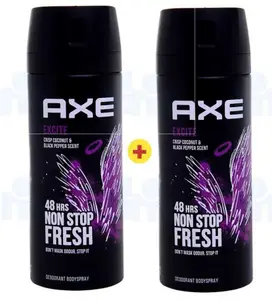 Déodorant spray excite 2x150ml - AXE