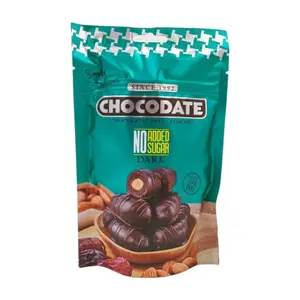 Chocolat Noir sans Sucres Ajoutés Chocodate 100g