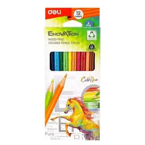 Crayons Couleur Deli EC113-12 Couleurs