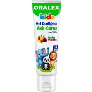 Gel dentifrice enfant anti-caries Fruits mixtes 100 g - ORALEX