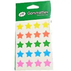 Gommette Pastille Étoile 388-4