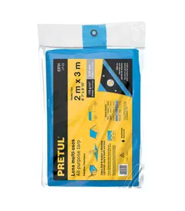 Bache 2x3m bleu