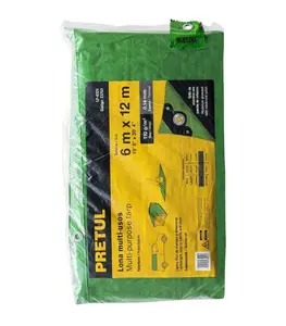 Bache 6x12m vert