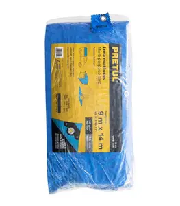 Bache 9x14m bleu
