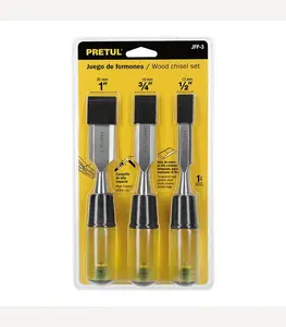 Coffret de 3 ciseaux pour bois