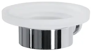 Porte-Savon A Fixer Milo Chrome Frosty