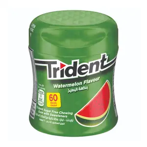 Trident Chewing gum Watermelon Flavour 60 pièces 84g