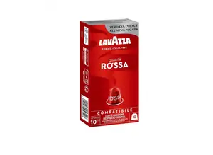 Capsules de café aluminium Rossa x10 unités - LAVAZZA