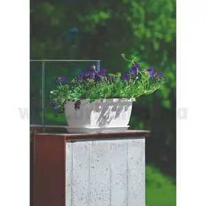 Balconniere +Soucoupe Inis 40 Cm