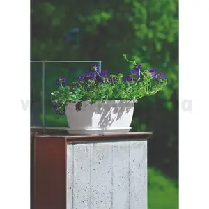 Balconniere +Soucoupe Inis 60 Cm