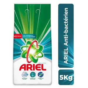 Lessive Poudrematic Antibactérien 5kg - Ariel