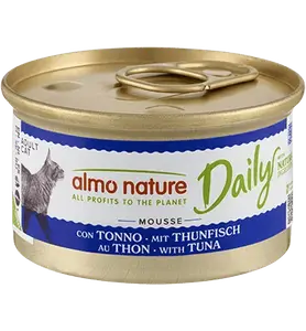 Almo Nature Daily Mousse au Thon 85g pour Chat Adulte