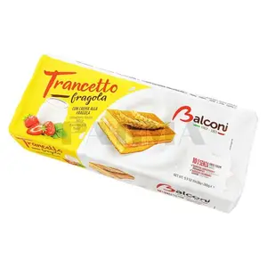 Génoises au yaourt à la fraise Trancetto Fragola 280g - BALCONI