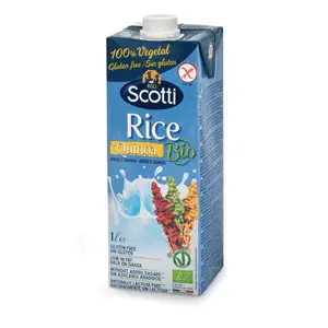Boisson végétale de riz et quinoa bio sans gluten 1L - SCOTTI