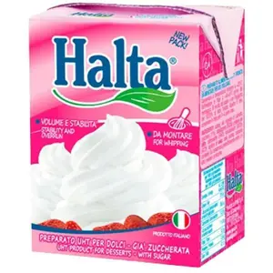 Crème végétale pâtissière 20cl - HALTA