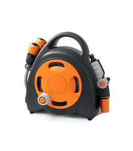 Mini Devidoir Aquabag Avec Tuyau Souple Et Tressé 11,5 Mètres , Nez De Robinet ¾