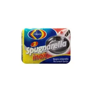 Eponges abrasives pour inox Y941 x2 - CORAZZI