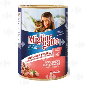 Paté Chat Saumon 405G