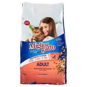 Migliorgatto Croquettes de saumon adultes 2kg