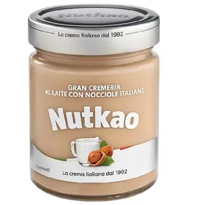 Pâte à tartiner au lait et aux noisettes 350g - NUTKAO