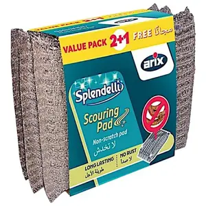Tampons à récurer Silver Pad 2+1 gratuit - ARIX