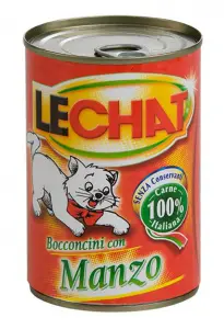 Lechat Morceaux de boeuf avec des vitamines, 720g