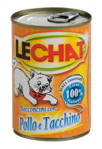 Lechat Bocc. de poulet avec des vitamines, 720g