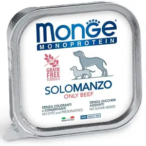 Monge Aliments pour chiens monoprotéines, 150g