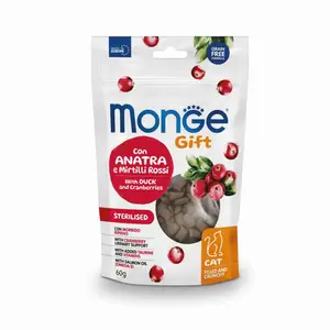 Monge Canards et canneberges Aliments pour chats, 60g