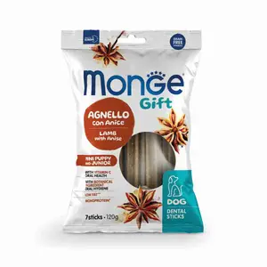 Nourriture Monje pour chiots et chiens adultes Lamb&Pineapple 120 g
