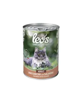 Paté pour chat adulte Leo'S au bœuf 415 g