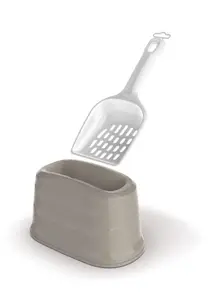 GeorPlast Porte-pâte blanche avec spade