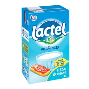 Lait uht demi-ecreme 1L - LACTEL