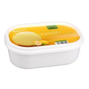 Somosierra bac de crème glacée sorbet citron 600g