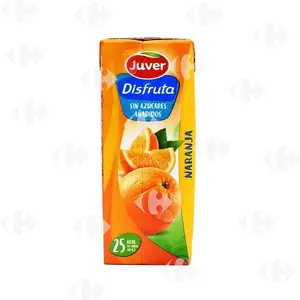 Juver Disfruta jus d'orange sans sucres ajoutés 200ml