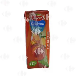 Juver Disfruta jus de pêche sans sucres ajoutés 20cl