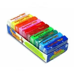 Pack de 10 Pains Plastilina 50 g Pate à Modeler