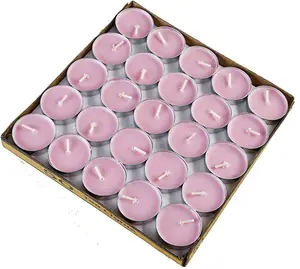 Pack 18 Chauffe Plats Parfumees 15X38 Mm Pink Flowers
